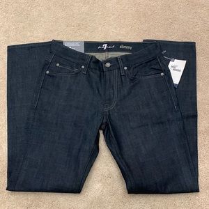 7 for All Mankind mens Slimmy jeans in size 31